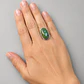 Anillo de Turquesa Natural en Plata 950 Ajustable | Inspiración Navajo | Hecho a Mano en Valparaíso - Miniatura 3