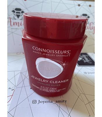 Líquido limpiador de joyas de plata fina 925