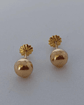 Bolita talla # 2 oro 18k 