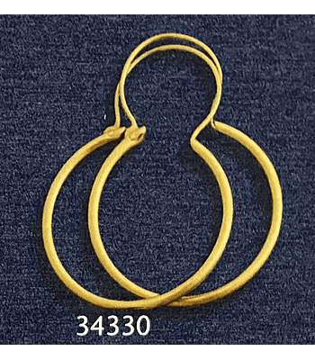 Aros tubo redondo talla 5 〽️