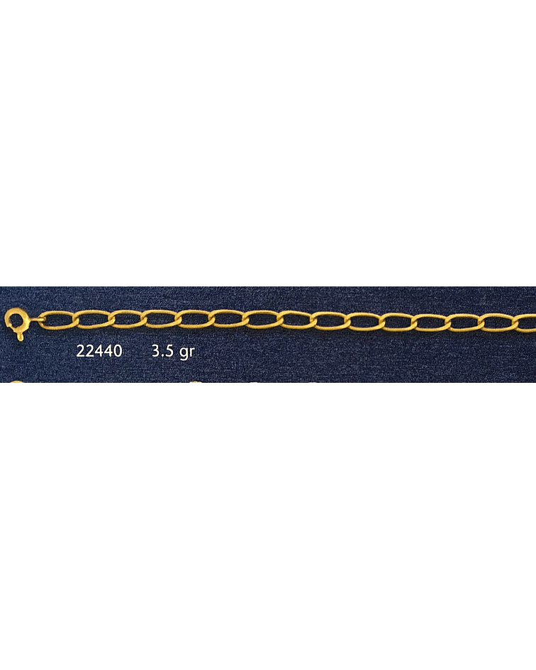 Pulsera Eslabón redondeado 💎