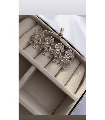 Colgante cuatro niñas 👧 