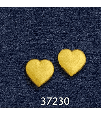 Aros corazón ♥️ talla 3