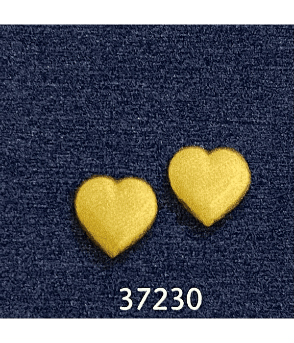 Aros corazón ♥️ talla 3