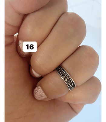 Anillo midi formas 