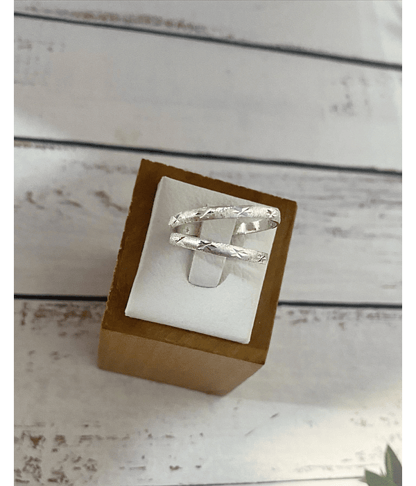 Alianzas facetadas Ag350