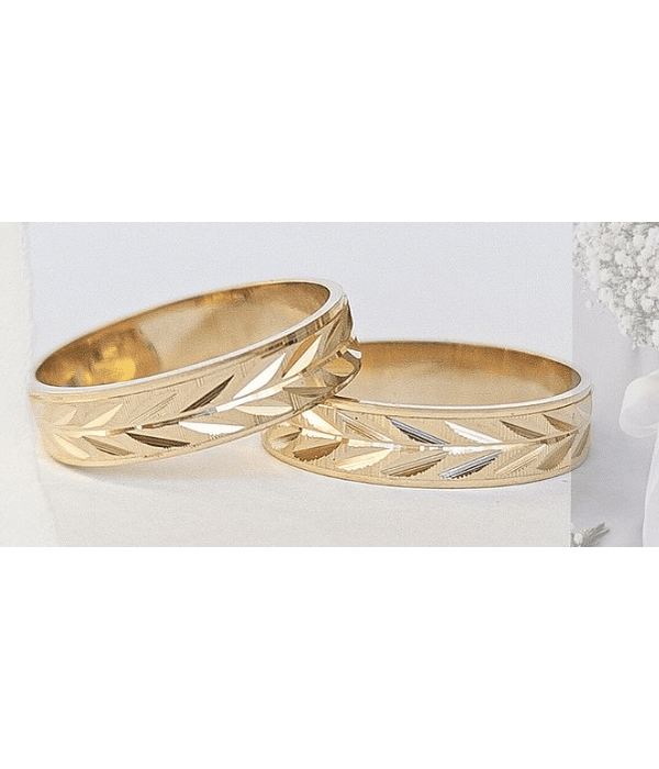 Argollas modelo espiga 4 mm🌿 238 - G