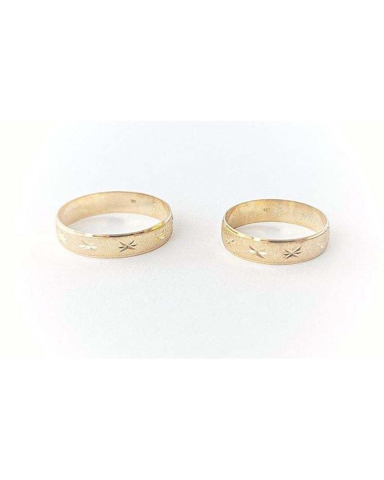 Argollas destello media caña ✨✨