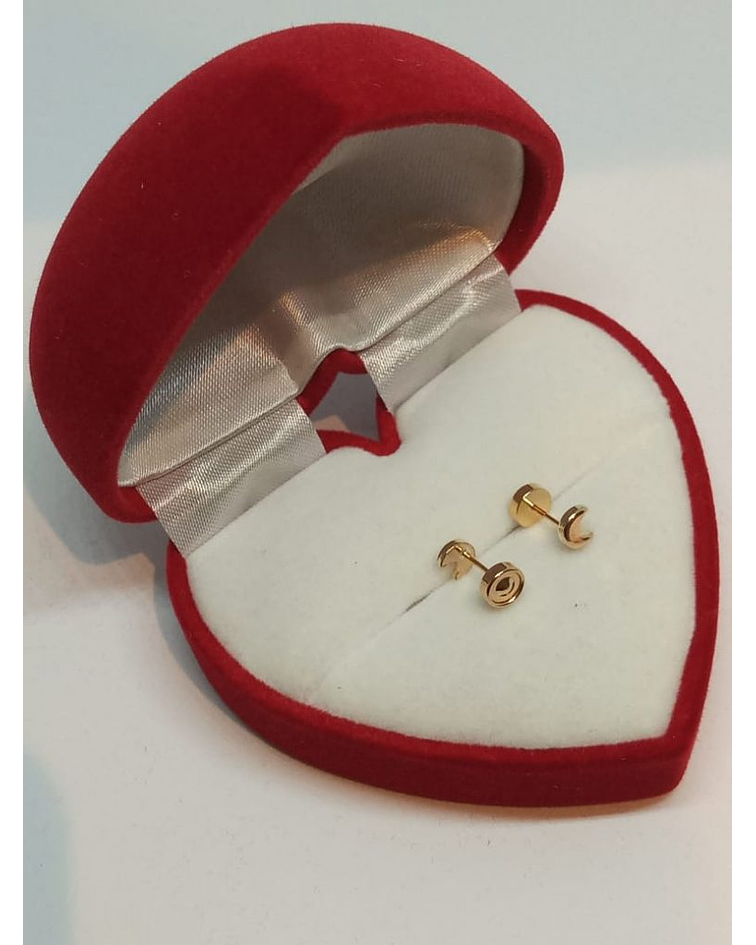 Aro abridor lunita 🌙 14k