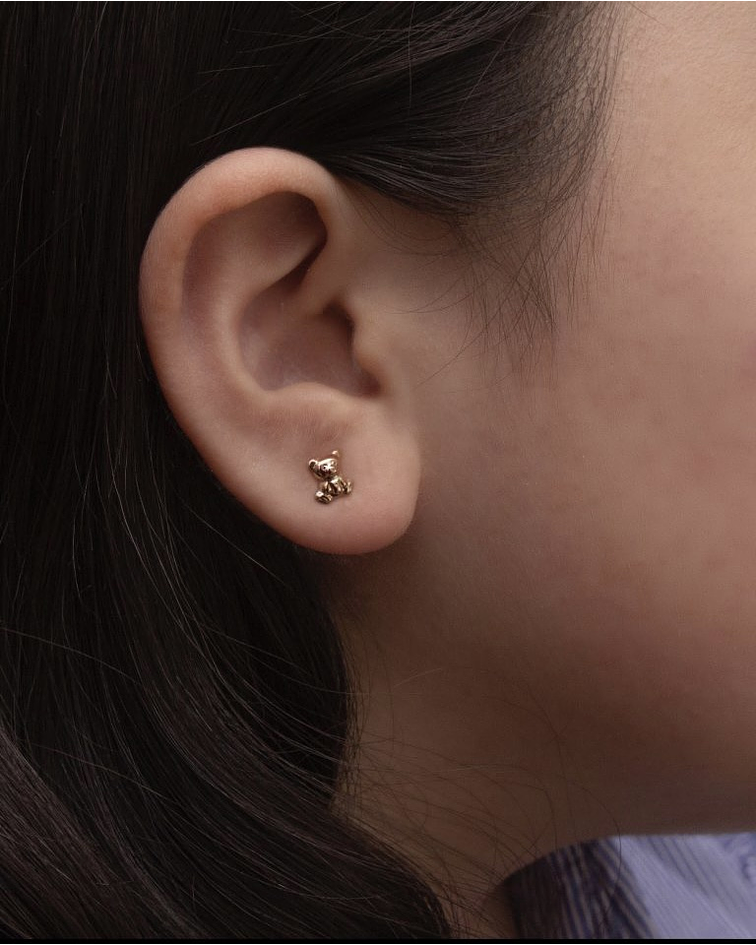 Aro abridor osito 🧸 14k