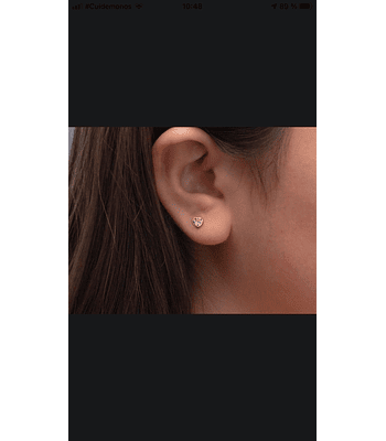 Aro abridor corazón 💗 18k Talla 2