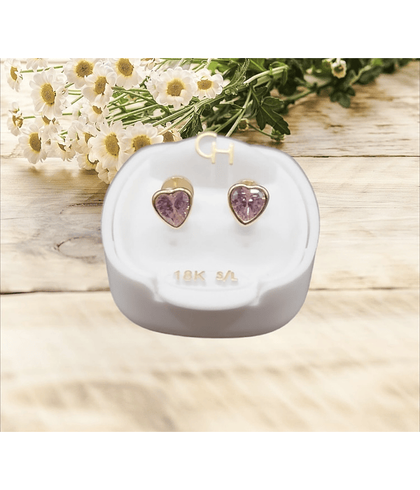 Aro abridor corazón 💗 18k Talla 2