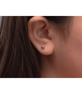 Aros oro modelo solcito ☀️ Talla 2