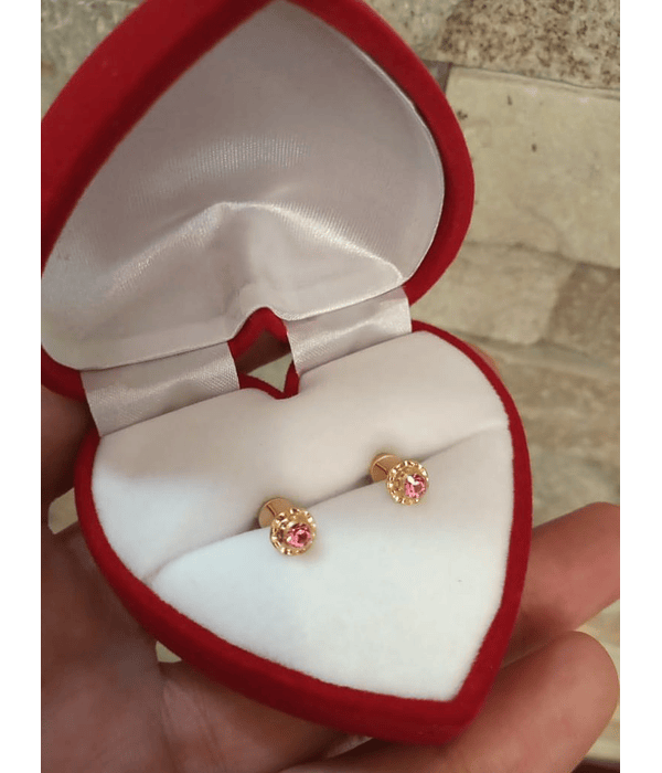 Aro abridor flor 14k 🌺 Talla 1    