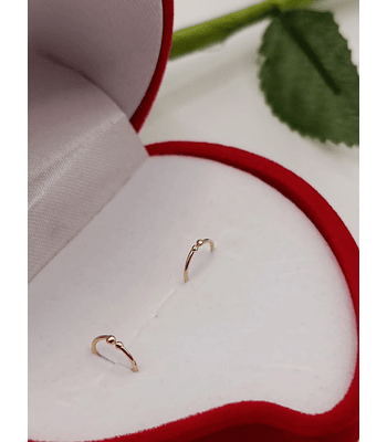 Piercing argolla 💎 18k