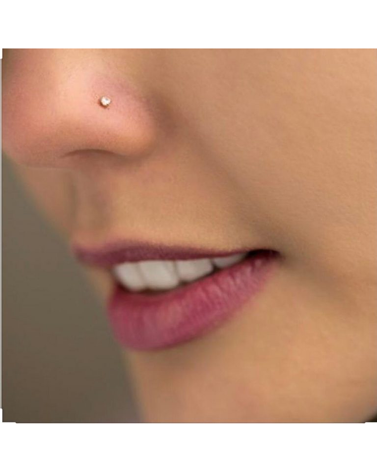 Piercing punto de luz ✨ 18k Liso