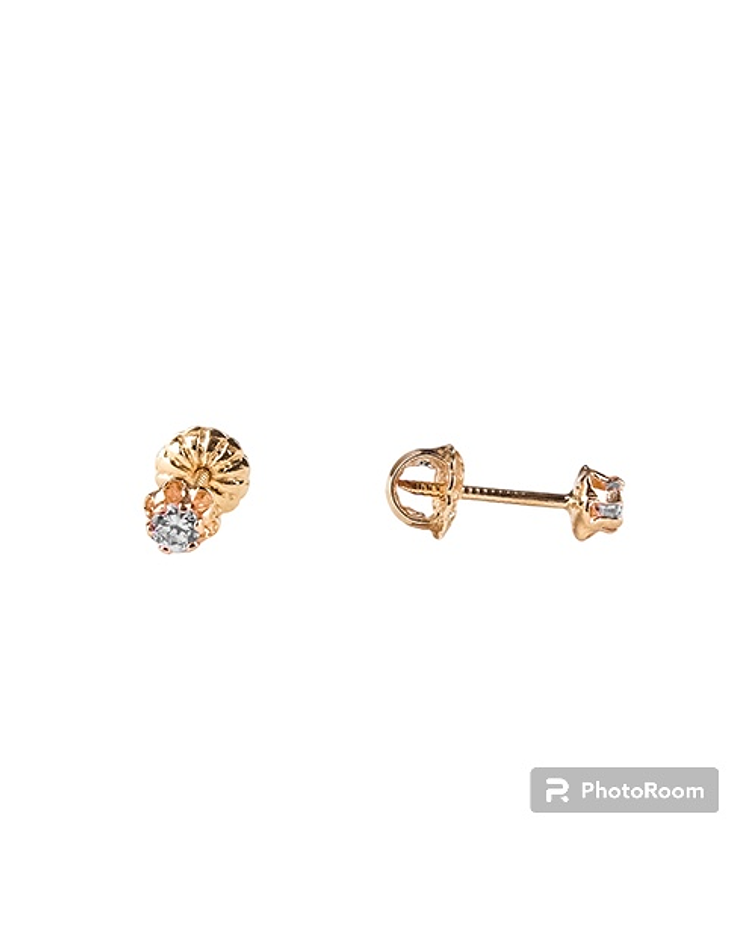 Aro chatón oro 18k talla 1 