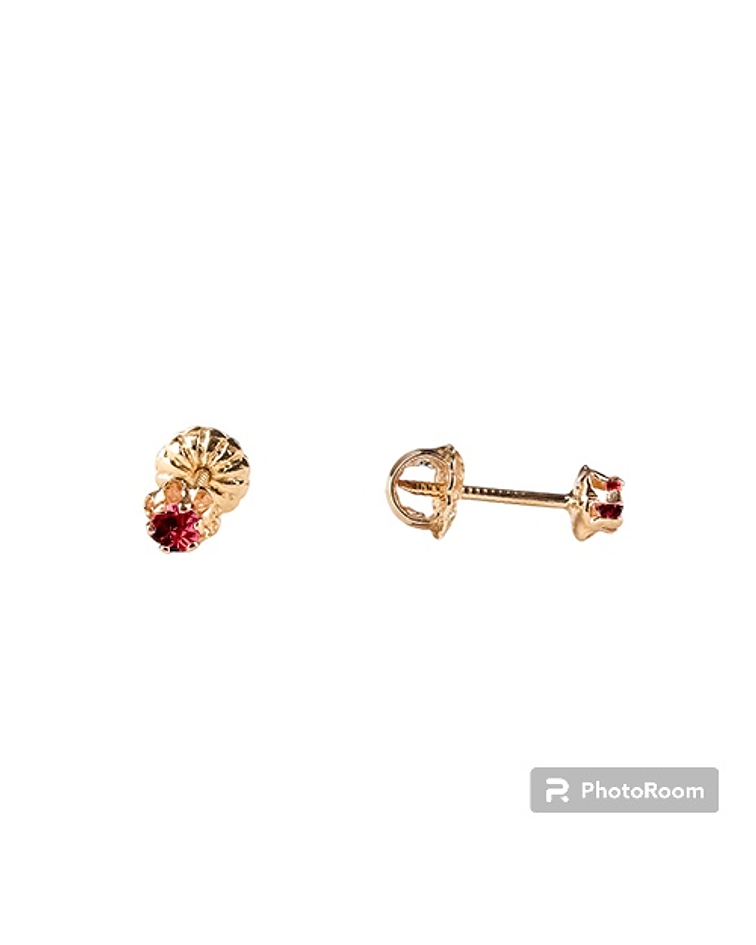 Aro chatón oro 18k talla 1 