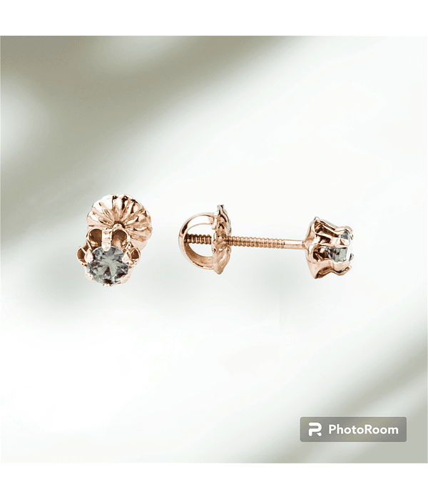 Aro chatón oro 18k talla 2