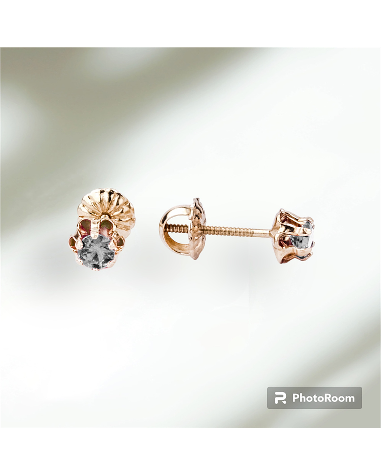 Aro chatón oro 18k talla 2