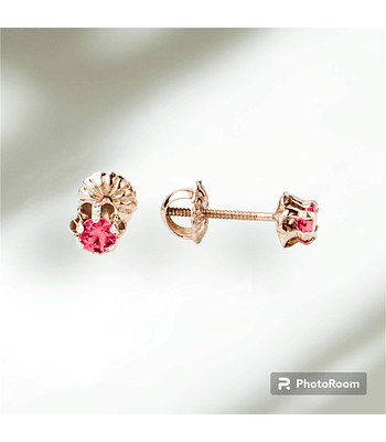 Aro chatón oro 18k talla 2