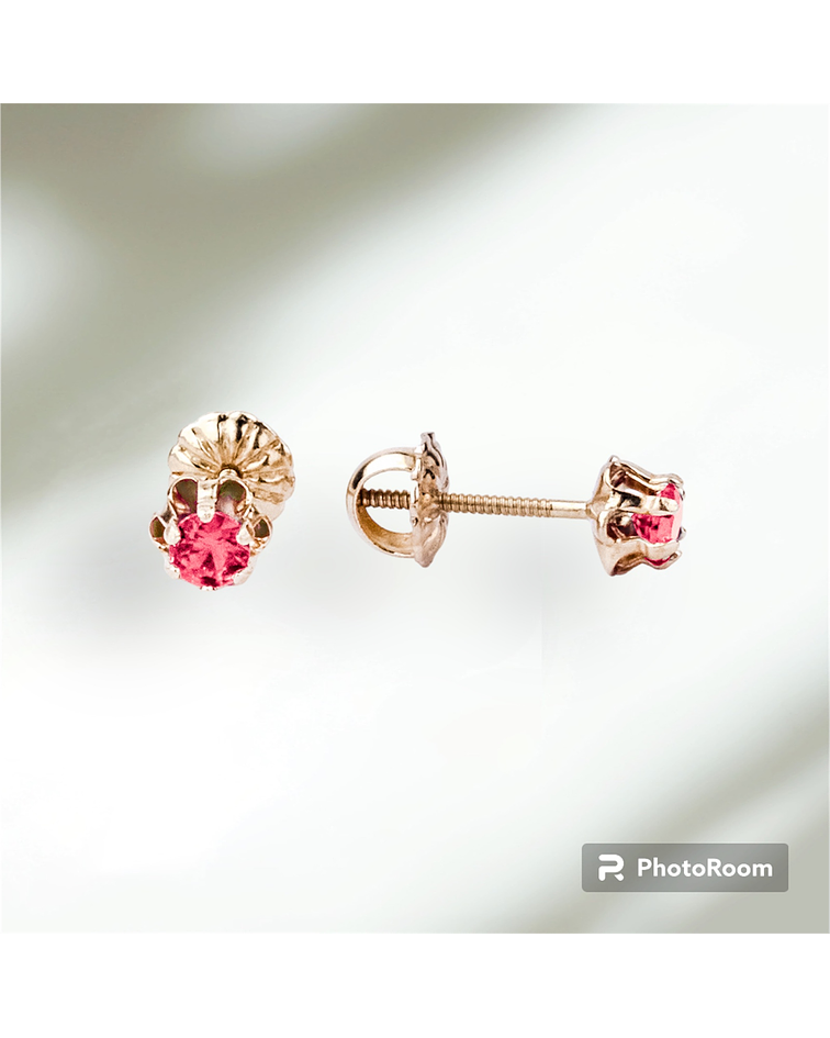 Aro chatón oro 18k talla 2