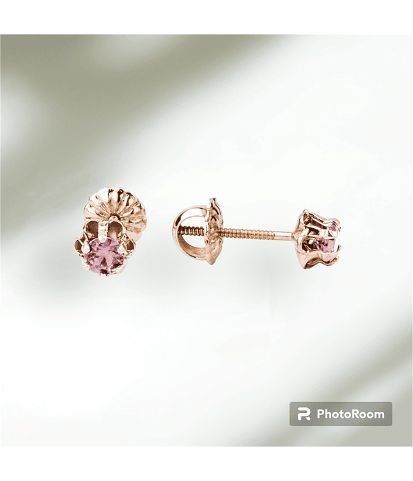 Aro chatón oro 18k talla 2