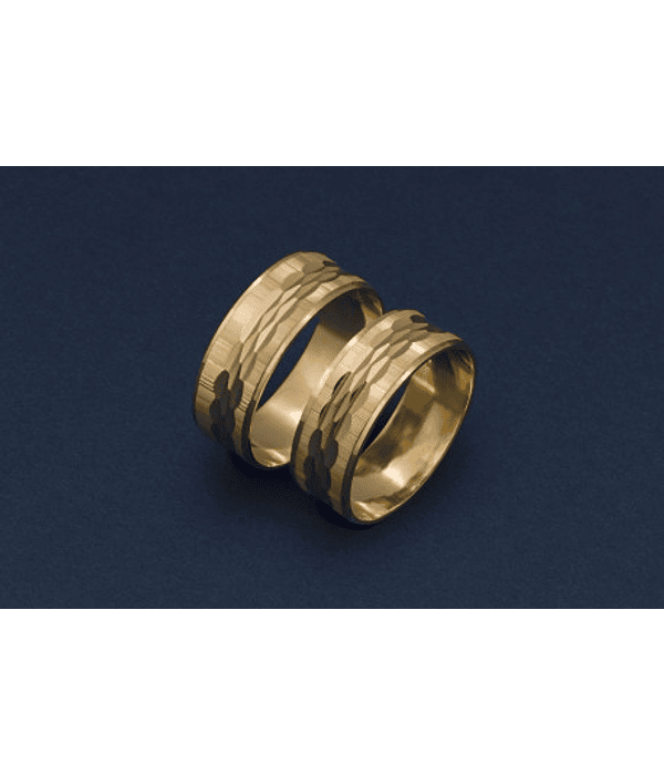 Argollas amor resuelto 💖✨ 7mm COD 275 - G