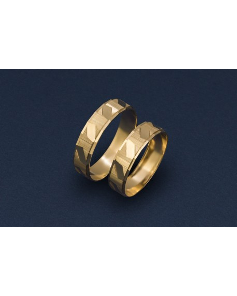 Argollas modelo facetado especial ✨