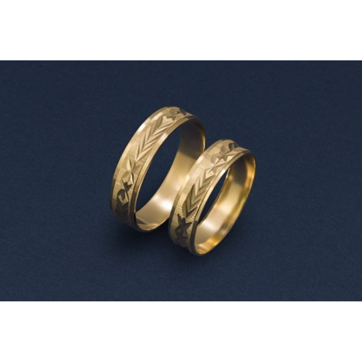 Argollas estrella y hojas ⭐️🍃