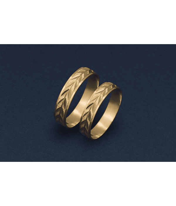 Argollas modelo espiga 4 mm🌿 238 - G