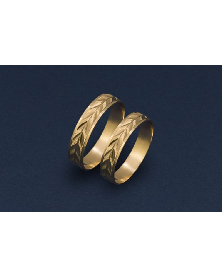 Argollas modelo espiga 4 mm🌿 238 - G