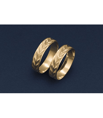 Argollas modelo espiga 5 mm🌿 COD 230-G