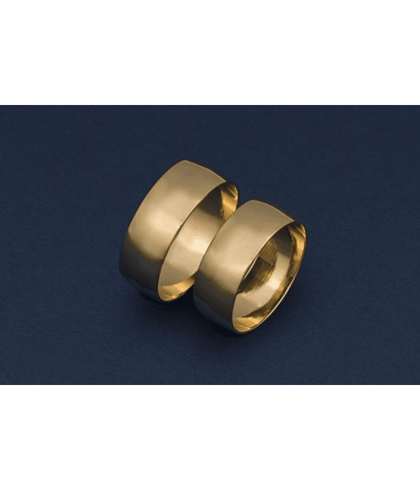 Argollas media caña lisa 7 mm