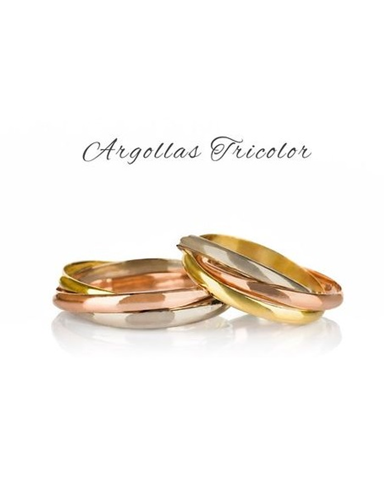 Argollas tricolor 🌷