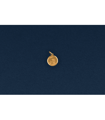 Colgante para Fotograbado Modelo redondo Talla 1 - Oro