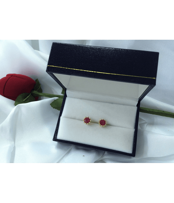 Aros de dama circón 