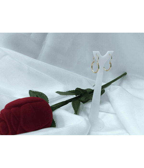 Aros tubo redondo talla 2 〽️