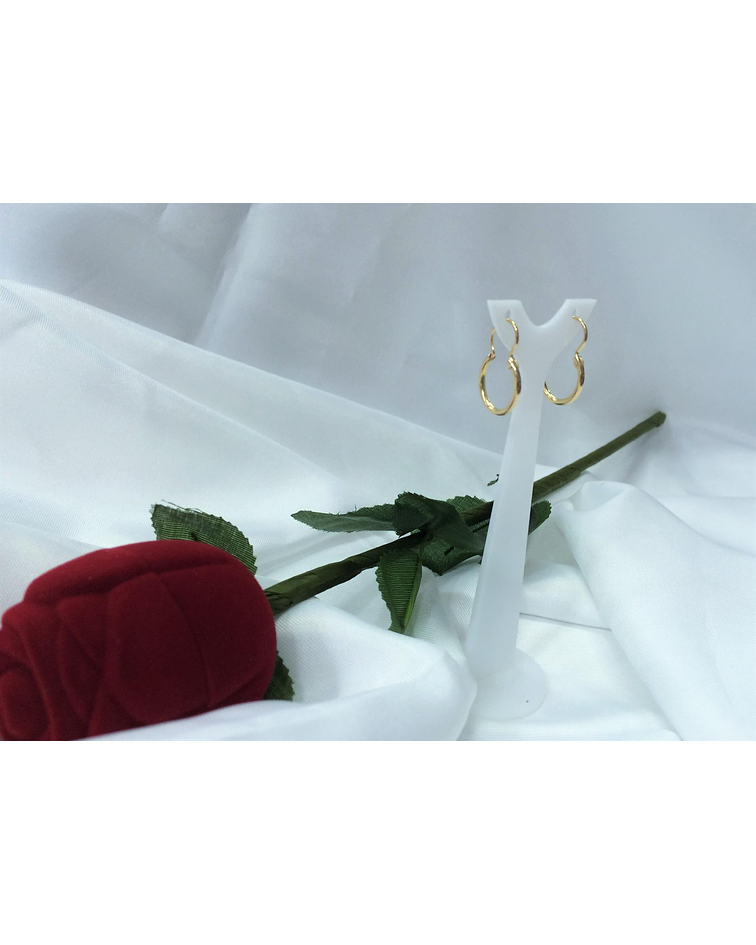 Aros tubo redondo talla 2 〽️