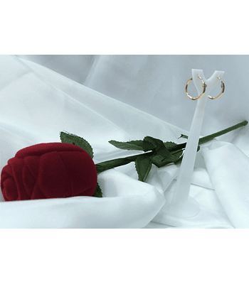 Aros de oro tubo Talla 1 