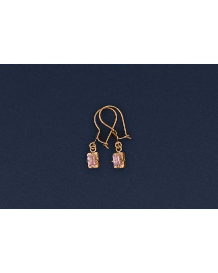 Aros colgantes circón 