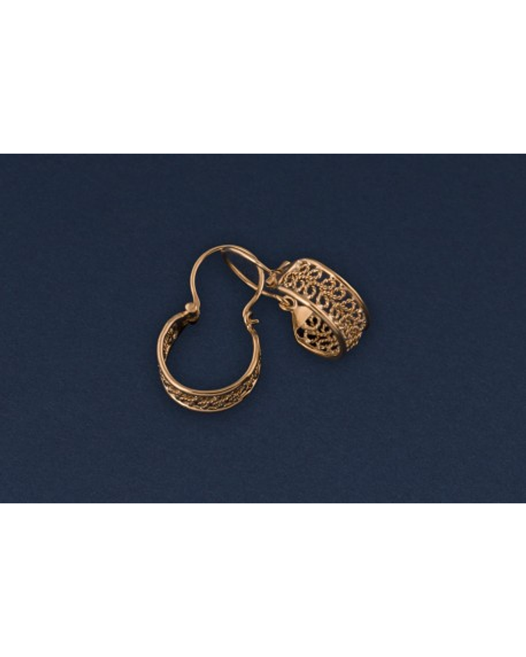 Aros oro modelo Filigrama 