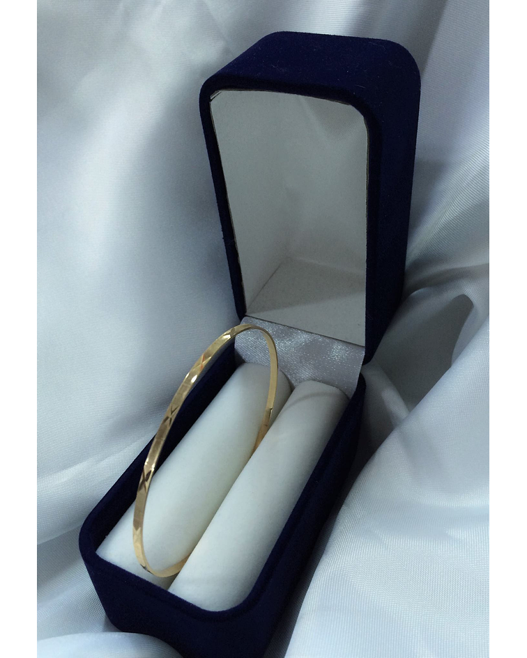 Pulsera esclava de oro estrellas