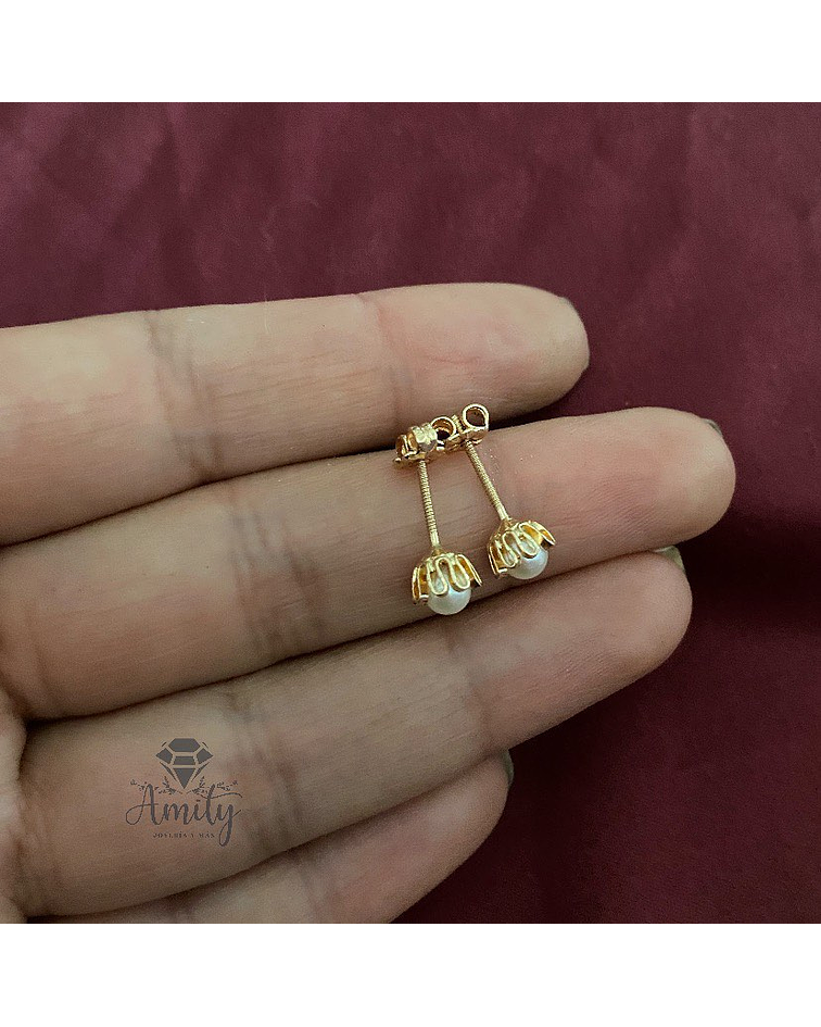 Aros de Perla con cuello especial ✨