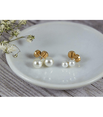 Aro abridor perla 🫧 Talla 3   -14k