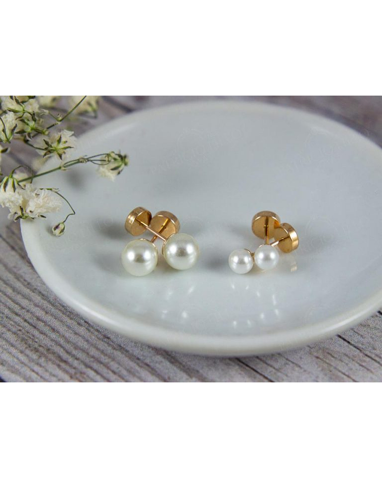 Aro abridor perla 🫧 Talla 3   -14k