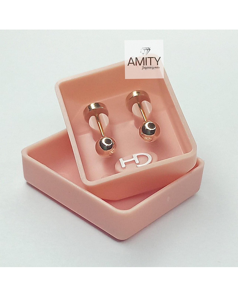 Aro abridor bolita 🌸 Talla 4   -14k