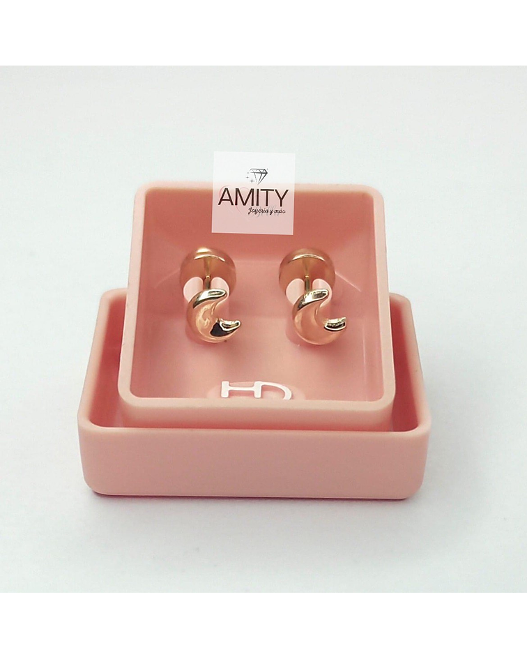 Aro abridor lunita 🌙 14k