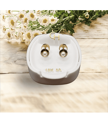 Aro abridor perla Talla 1 - 18k