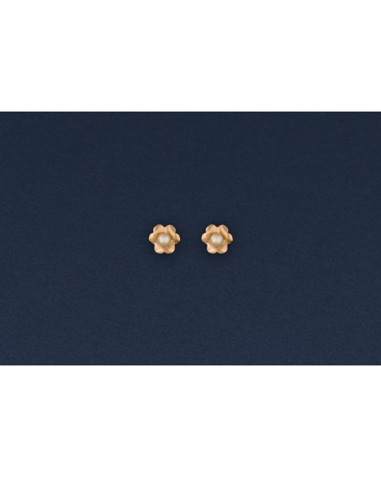Aros Flor con Perla 🌺